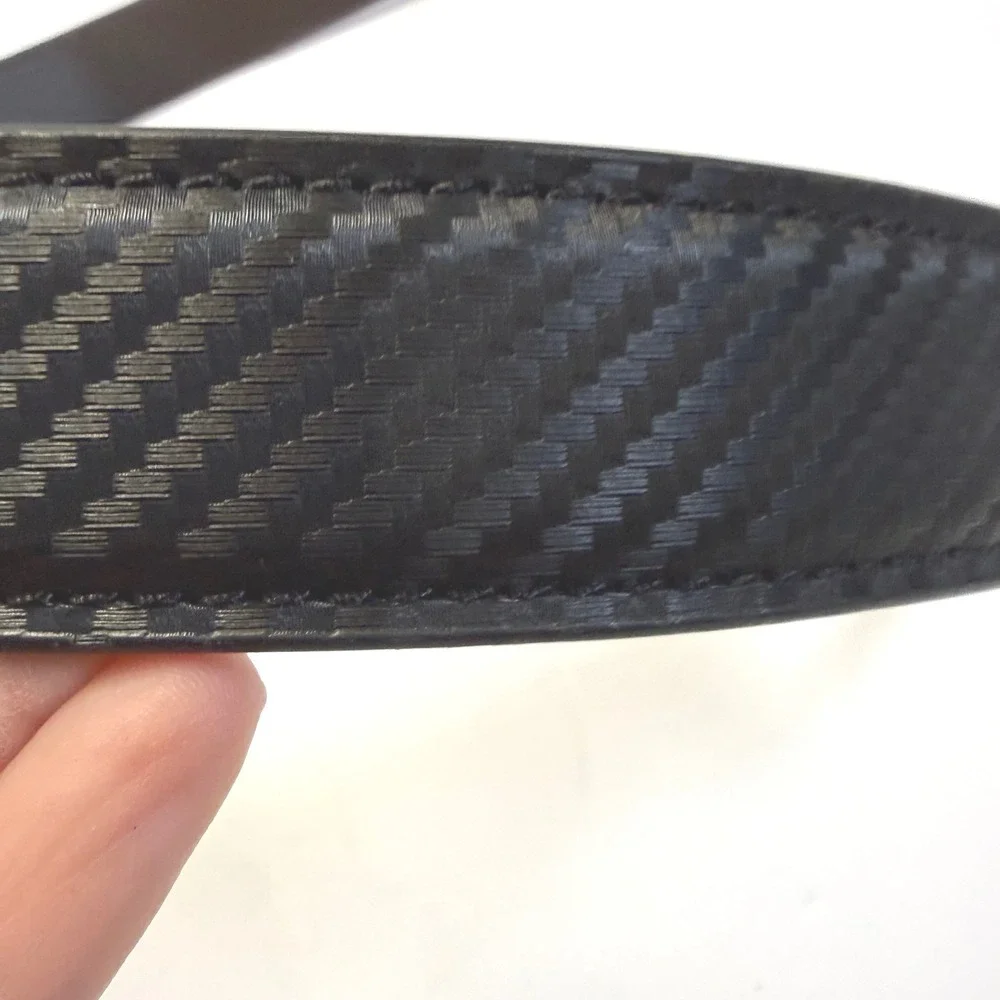 Blackhawk CQC Holster Belt Black Carbon Fiber Finish Tactical Dress Belt Size 30